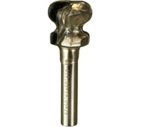 Фреза ручка алмазная PCD R1=2.4 мм, R2=4.76 мм, D=19.05x19.5x57 мм, S=12 мм ROTIS 5551902.01