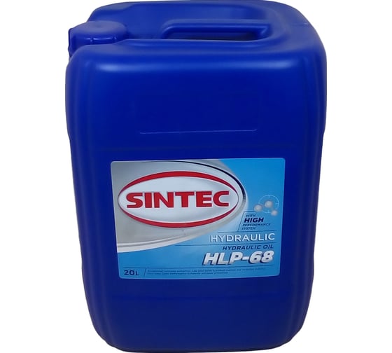 Гидравлическое масло Sintec Hydraulic HLP 68 20 л 999989