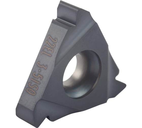 Пластина твердосплавная резьбовая 22EL3.50ISO CP20 Debever Machining Solutions 22EL350CP20 1