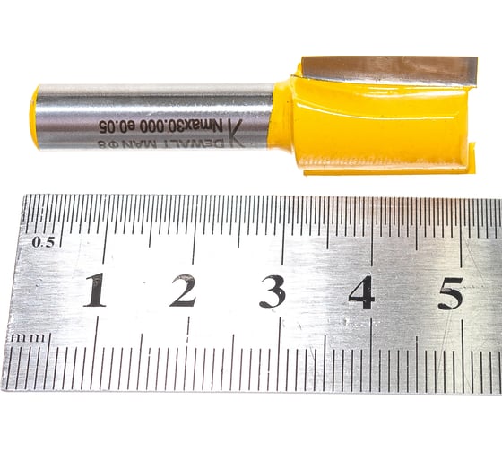 Фреза (14х20х52 мм, Z2, HM, хвостовик 8 мм) DEWALT DT90006-QZ