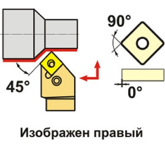 Резец токарный PSSNL 4040 S19 SANT 4603390583366
