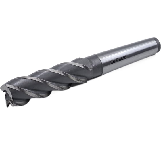 Фреза концевая к/х 28x90x192 мм, Z=4, КМ3, Р6М5 TORNERI Т019483