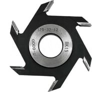 Фреза дисковая пазовая станочная ВК15 125x12x32 мм, Z6 Diamond Industrial DIDFRST12512