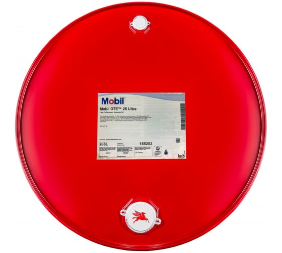 Масло гидравлическое  DTE 25 ULTRA 208 л MOBIL 155202