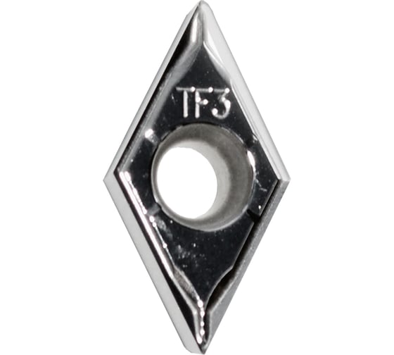 Пластина твердосплавная токарная DCGT070201-NR N10 Debever Machining Solutions DCGT070201NRN10 1