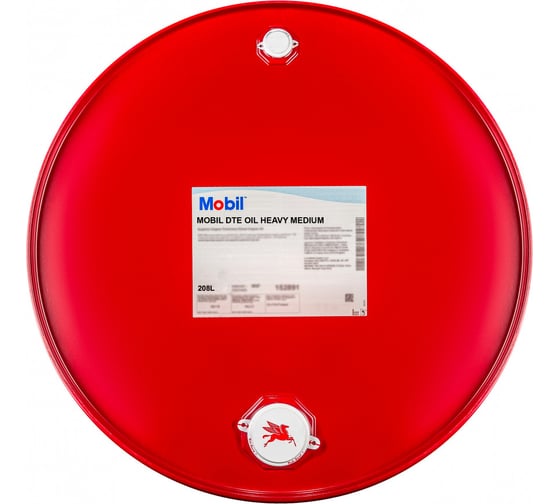 Масло DTE OIL HEAVY MEDIUM 208 л MOBIL 122150
