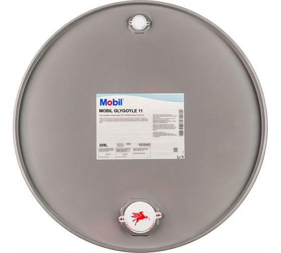 Масло GLYGOYLE 11 208 л MOBIL 123020