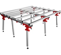 Стол раскладной для крупноформатных плит promax 500 кг, 150x180/360x75 см vertextools 17-180-500