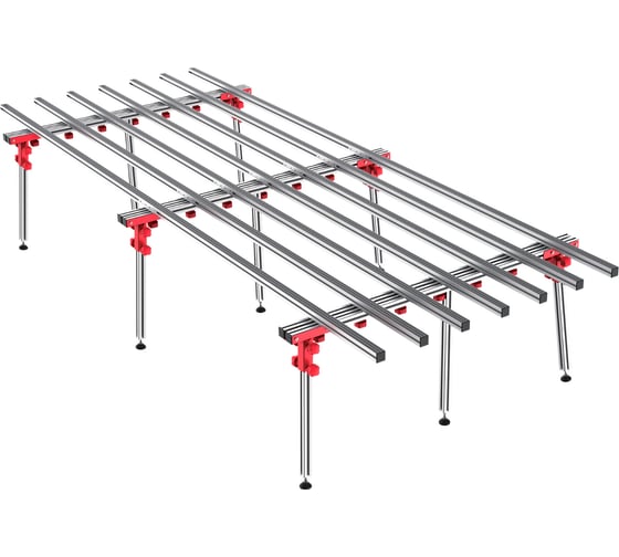 Стол раскладной для крупноформатных плит promax 500 кг, 150x180/360x75 см vertextools 17-180-500 31658181