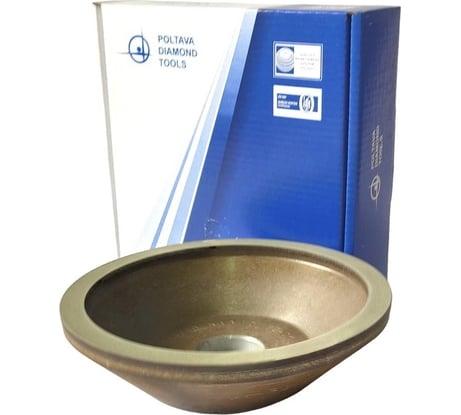 Круг алмазный чашечный 12А2 45 150х10х3х40х32 мм 160/125 БАЗИС АС4 В201 ПАИ 4820235010911