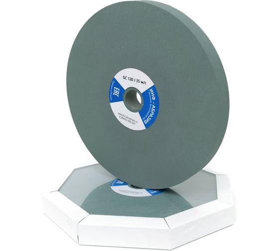 Круг шлифовальный 1, 250x25x25.4 мм, GC 120 J 35 м/с ИНФ-АБРАЗИВ 1-8808