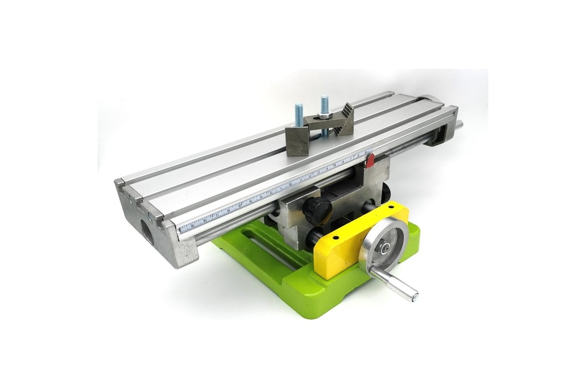 Стол координатный 350x100 мм с комплектом прижимов, цилиндрические ...