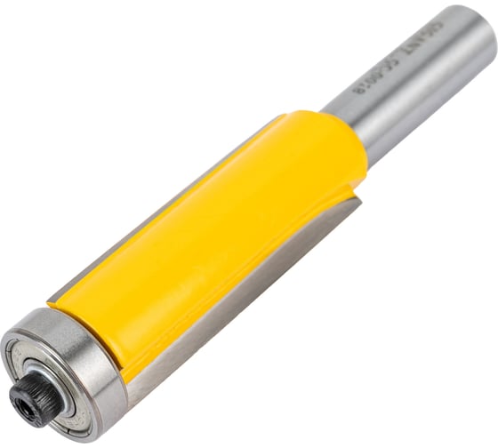 Фреза кромочная прямая D19 мм, H50.8 мм, хвостовик 12 мм Gigant GC-0018