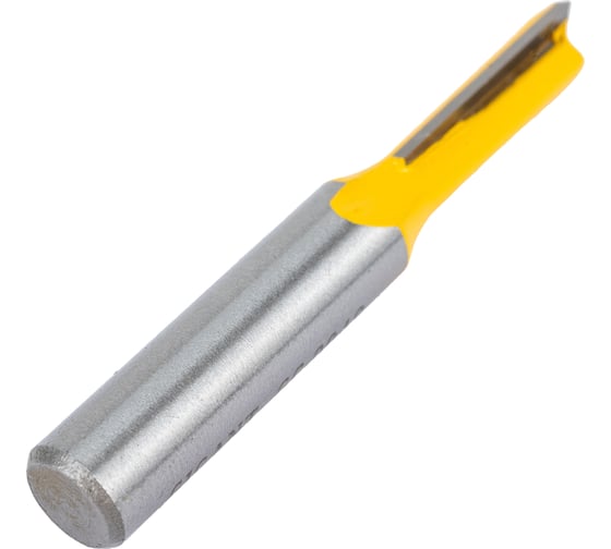 Фреза пазовая прямая D6 мм, H20 мм, хвостовик 8 мм Gigant GC-0049