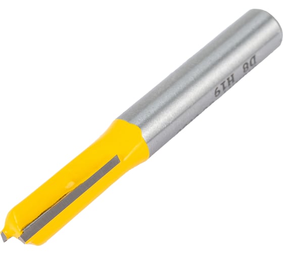 Фреза пазовая прямая D8 мм, H19 мм, хвостовик 8 мм Gigant GC-0050