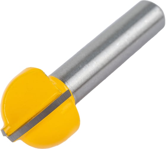 Фреза пазовая галтельная D19 мм, H13 мм R9.5 мм, хвостовик 8 мм Gigant GC-0039
