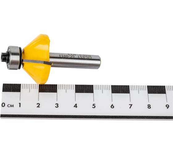 Фреза кромочно конусная D30.2 мм, H13 мм, ?45, хвостовик 8 мм Gigant GC-0013