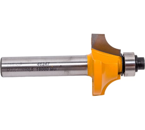 Фреза кромочная калевочная (25.4х10.5 мм; R6.3 мм; хвостовик 8 мм) Энкор 46247