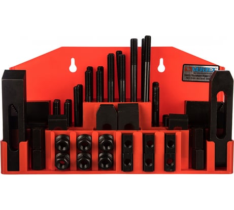 Комплект прихватов для Т-образного паза 14 мм для фрезерных станков JMD-15; JMD-26X2 Jet 50000165