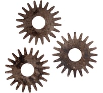 Набор шарошек-звездочек 50 шт, (А)70х(В)20х(С)2 мм, острозубая Чиптрейд 7020250