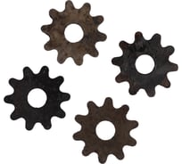 Набор шарошек-звездочек 50 шт, (А)35х(В)10х(С)2 мм, тупозубая Чиптрейд 3510250