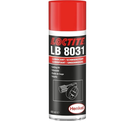 Масло для режущего инструмента 8031 LB 400 мл Loctite 1324497