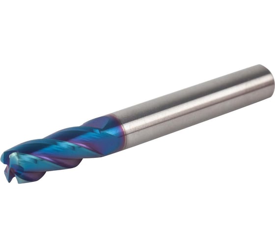 Фреза твердосплавная радиусная 14х100 мм, R0.5 мм, ALTISIN, HRC65, Z4 Debever Machining Solutions DB-S-RA14100Z4AS14R05