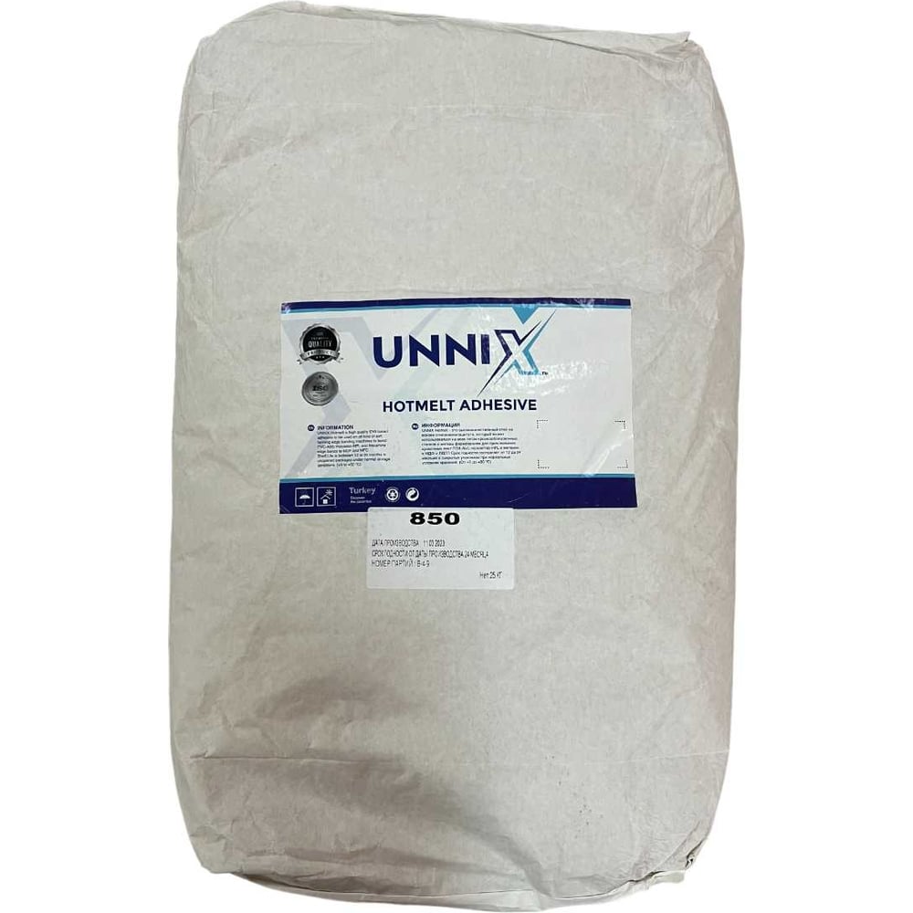 Клей расплав UNH HOTMELT ADHESIVE 25 кг UNNIX 850 - выгодная цена ...