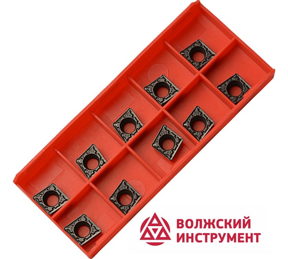 Пластина CCMT09T308-TM HR8250 10 шт Волжский Инструмент 3503005 1