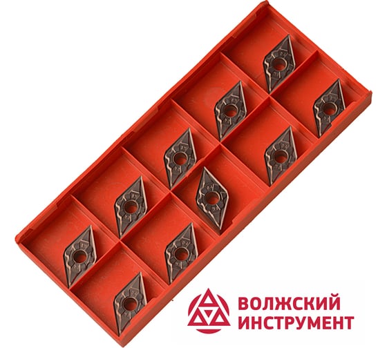 Пластина DNMG150604-BM HR5255 10 шт Волжский Инструмент 3503030 1