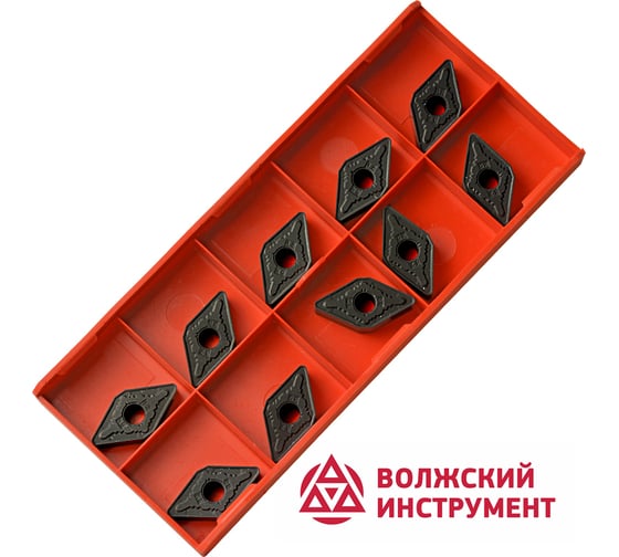 Пластина DNMG150612-GR HR8250 10 шт Волжский Инструмент 3503036 1