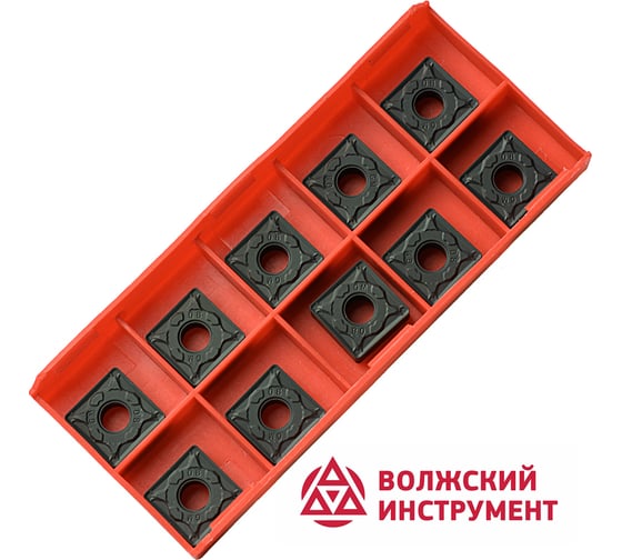 Пластина SNMG120408-GM HR8150 10 шт Волжский Инструмент 3503049