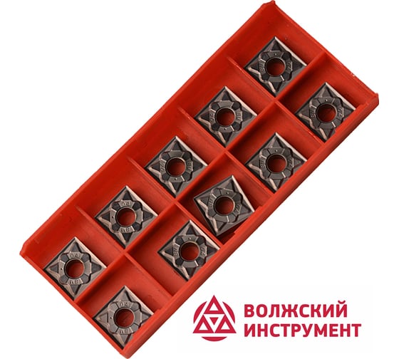 Пластина SNMG120404-BM HR5255 10 шт Волжский Инструмент 3503046 1