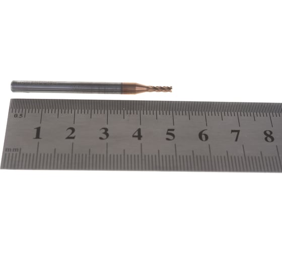 Фреза спиральная по стали Z4 (2x6x50 мм; S4 мм) ROTIS 143.0206504SL