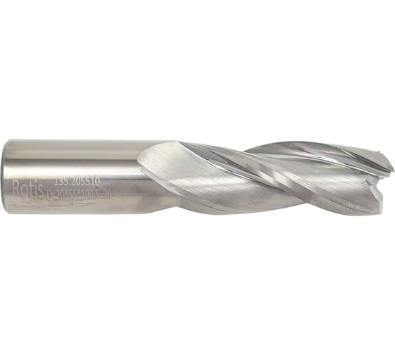 Фреза спиральная Z3 (20x55x100 мм; S20 мм; верхний рез) ROTIS 135.205510