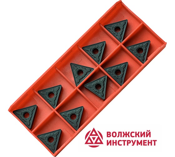 Пластина TNMG160408-GR HR8250 10 шт Волжский Инструмент 3503061 1
