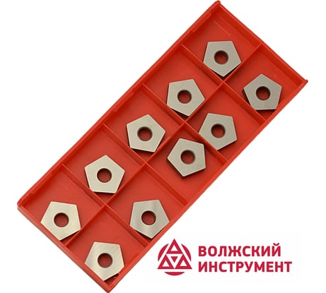 Пластина твердосплавная PNUA-110408 ВК8 10 шт Волжский Инструмент 3504007