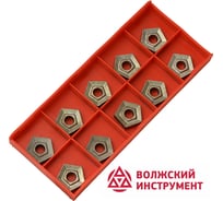 Пластина твердосплавная PNUM-110408 Т15К6 10 шт Волжский Инструмент 5904011