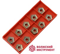 Пластина твердосплавная PNUM-110408 Т15К6 10 шт Волжский Инструмент 3504011