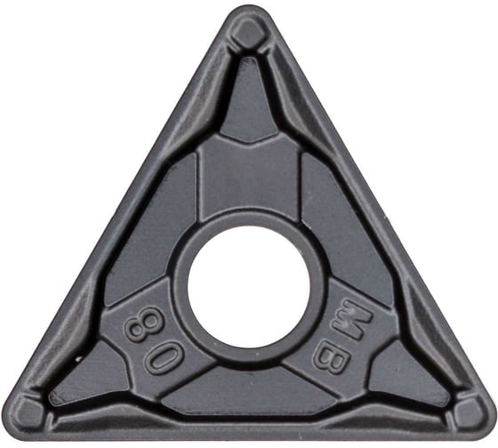 Пластина твердосплавная 10 шт Эквивалент TNMG160408-MB ECP101 1