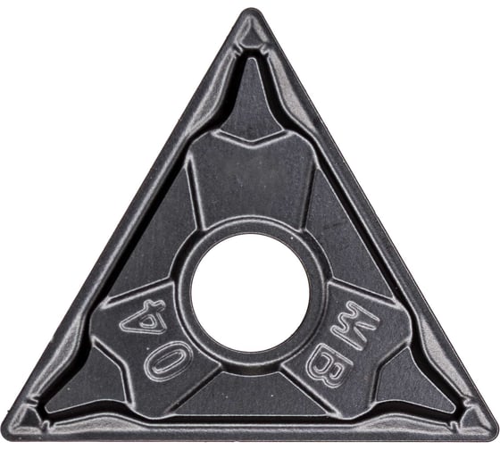 Пластина твердосплавная 10 шт Эквивалент TNMG160404-MB ECP101 1