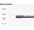 Фреза концевая (22х140х38 мм; КМ3; Z5; к/х; Р6М5/M2) WOLFSTAR ms02235 4