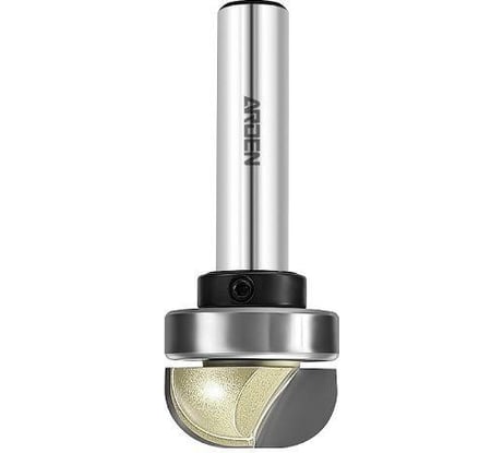 Фреза для желобов и чаш с верхним подшипником (28.58x12.7x73 мм; S=12 мм; R=10 мм) ARDEN 215251B