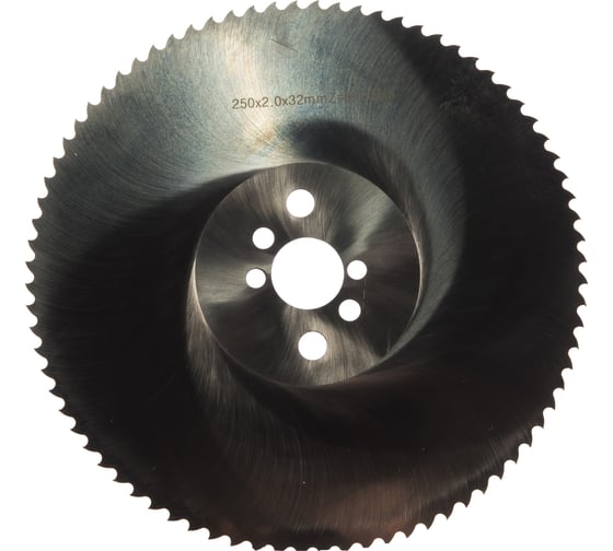 Фреза дисковая отрезная (250х2.0х32 мм; Р6М5; z=80; со ступицей, без ш/п) TORNERI 034471 1