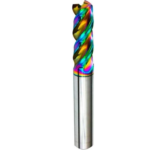 Концевая фреза OCT-ALU D2x5xd4xL50 мм, Z 3, покрытие DLC Coating, ТМ Tool OILCOOL OCT-ALU-D25450F3