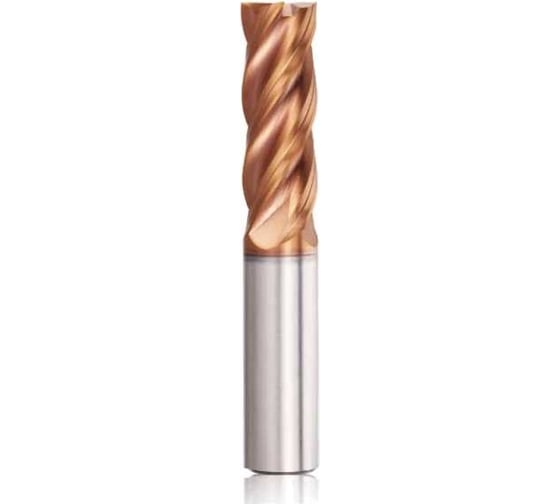 Концевая фреза OCT560 D8xR1x20xd8xL60 мм, Z 4, покрытие TiSiN, ТМ Tool OILCOOL OCT560-D8R120860F4