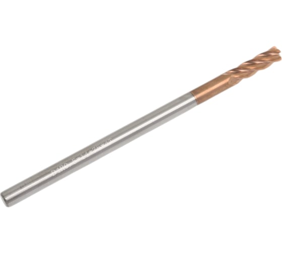 Концевая фреза OCT560 D4xR0.5x20xd4xL75 мм, Z 4, покрытие TiSiN, ТМ Tool OILCOOL OCT560-D4R0.520475F4