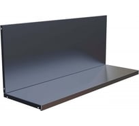 Полка-стенка WK 14.0 7016 серый-антрацит, муар корпус IRONMEBEL M-IM.500/1390-7016