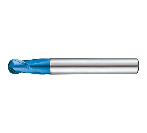 Фреза концевая сферическая VHM NaCo 0.5x6х50x4 мм, Z=2 GEEFUN 11 567 010