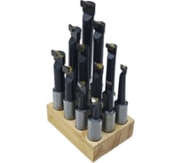 Комплект резцов из 12-ти шт к расточным головкам ф 75 мм F1-18 мм TORNERI Т020241